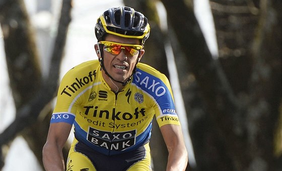 panlský cyklista Alberto Contador