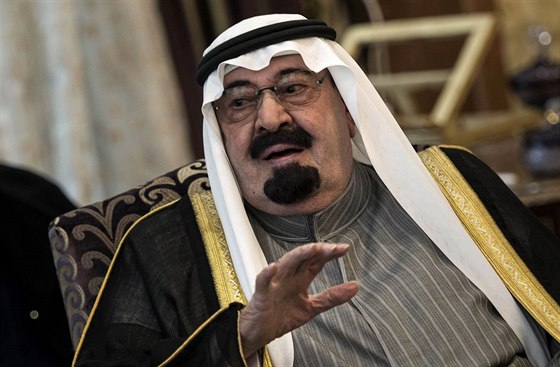 Saúdský král Abdalláh na nedatovaném snímku.