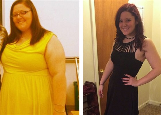 Bryanna Debinderová zhubla za jeden rok 55 kilo.
