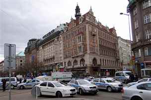 Vyloupení banky na Václavském náměstí