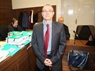 Martin Barták ped jednámím Mstského soudu v Praze v korupní kauze nákupu...