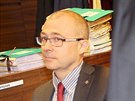 Martin Barták ped jednámím Mstského soudu v Praze v korupní kauze nákupu...