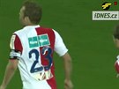 20.  kolo fotbalové ligy: Slavia - Znojmo 2:1