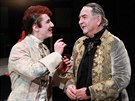 Miroslav Donutil se jako Salieri se�el na jevi�ti brn�nsk�ho Divadla Husa na...