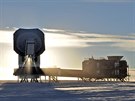 Amundsen-Scottova stanice na jižním pólu, kde je umístěn i experiment BICEP2...