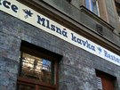 Restaurace Mlsná kavka v Sokolovské ulici v Praze.