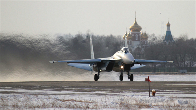 Sthac letoun Su-27SM3