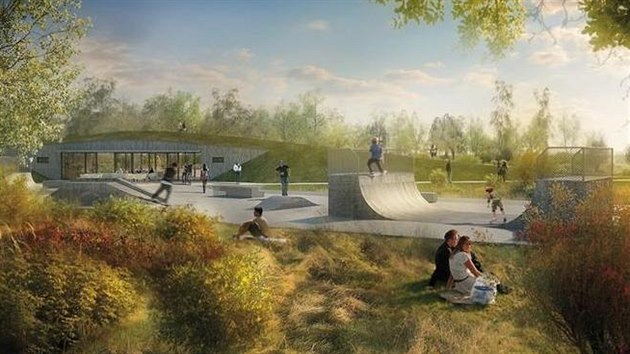 Ped kavrnou vyroste skatepark s pekkami, kter v eskch Budjovicch chyb.