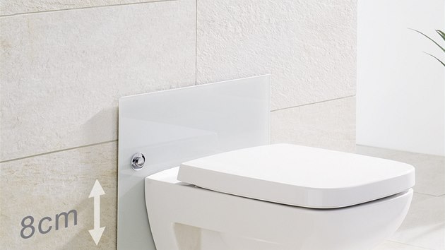 Pro vkov staviteln WC potebujete sklennou kryc desku, pedstnov systm s podomtkovm splachovaem, ovldac tlatko a samozejm WC msu.