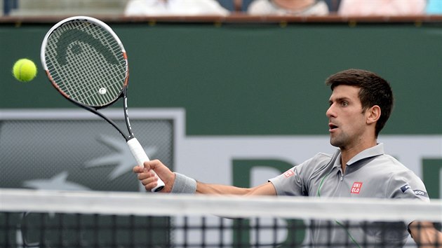 Novak Djokovi na turnaji v Indian Wells