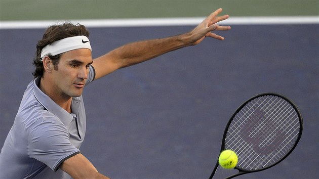 Roger Federer na turnaji v Indian Wells