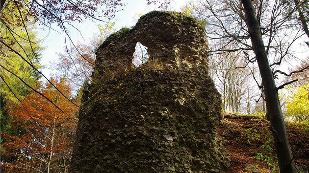 Zřícenina hradu Kynžvart