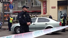 Kvli moné výbunin v poboce banky policie uzavela ást Václavského...