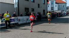 Jako první �ena dorazila do cíle Monika Preibischová.