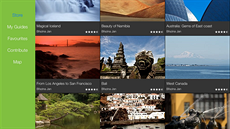 Aplikace Fripito, základní obrazovka.