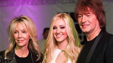 Richie Sambora, Heather Locklearová a jejich dcera Ava (říjen 2013)