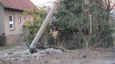 Tragická nehoda v Rožnově pod Radhoštěm.