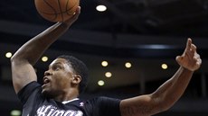 Rudy Gay ze Sacramenta se chystá ke smei