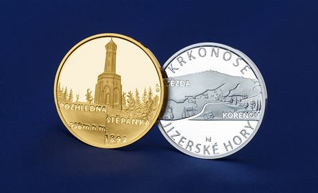 Jablonecká mincovna vyrazí sérii medailí s rozhlednami eska. První bude...