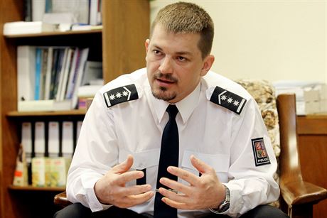 editel dopravní policie Tomá Lerch slaví rok ve funkci