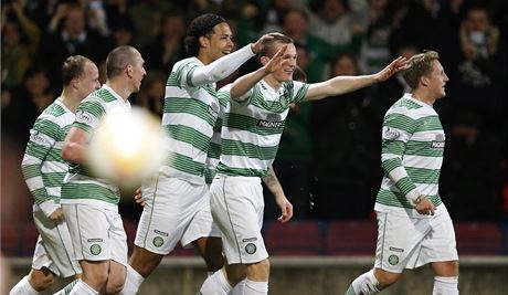 Radost fotbalist Celticu Glasgow