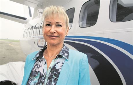 Ilona Plková, generální editelka výrobce Aircraft Industries.