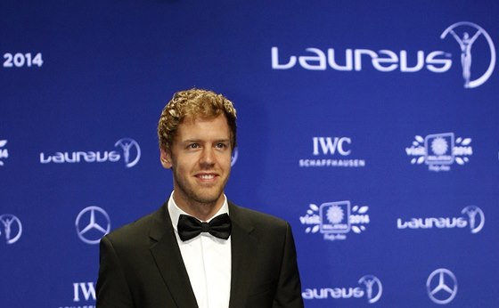 Nmecký pilot formule 1 Sebastian Vettel, vítz ceny Laureus 2013. 