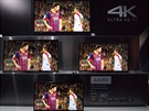 Nejvyí ada televizor s UHD (4K) rozliením AX800.