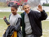 Rodina amerického prezidenta Baracka Obamy se stala vzorem pro módní styl,...