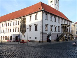 Vizualizace podoby Horního náměstí v Olomouci s variantou lamp Philips...