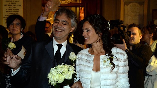 Andrea Bocelli se podruh oenil.