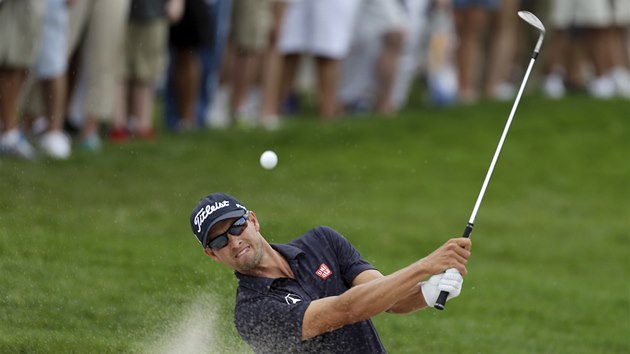 Adam Scott na turnaji v Orlandu. 