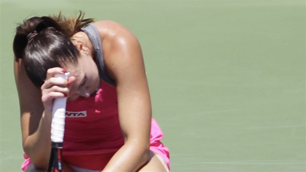 Jelena Jankoviov na turnaji v Miami.