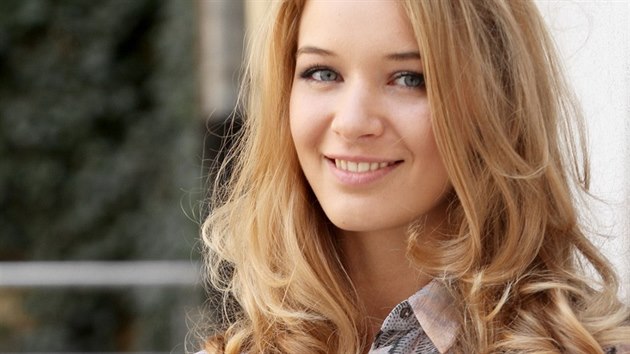 Finalistka soute esk Miss 2014 Gabriela Frankov