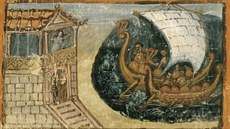 Kodex ze starovkého íma,  který uchovává vatikánská knihovna