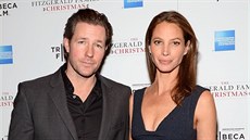 Edward Burns a Christy Turlingtonová (27. listopadu 2012)