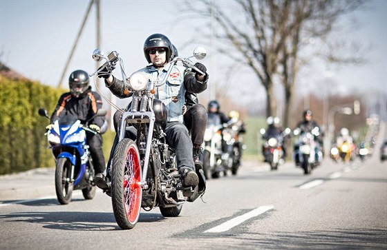 Zahájení motorkáské sezony ve Strakonicích.