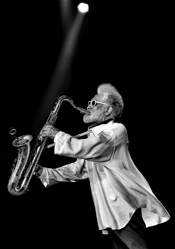 Didier Jallais: Sonny Rollins (1. místo v sout�i Jazz World Photo 2014)