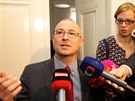Exministr obrany Martin Barták bhem jednání Mstského soudu v Praze (31.