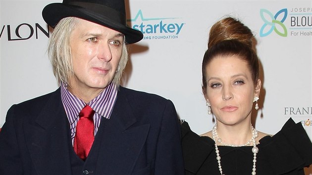 Lisa Marie Presley s manelem Michaelem Lockwoodem (2013)