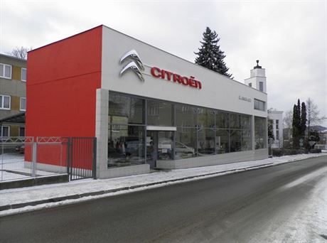 Firma CL Junior auto v Boskovicích.