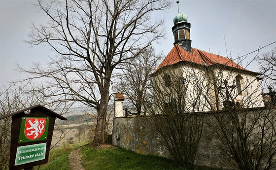 Kostel v Tetín u Berouna, kde by mohla být pochována sv. Ludmila