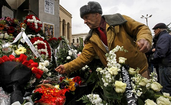 Gruzie si pipomíná 25. výroí od zásahu sovtské armády proti demonstrantm