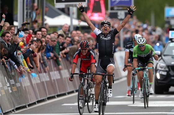 Fabian Cancellara vtz v zvod Kolem Flander. 