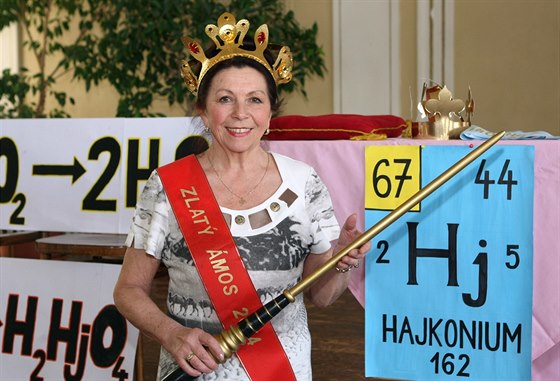 Prostjovská chemikáka Ivanka Hájková se stala nejoblíbenjí uitelkou....