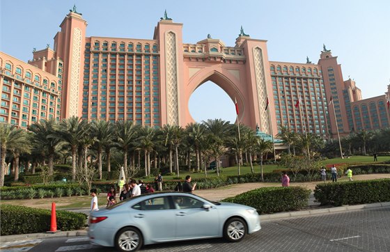Dubaj je plná luxusních hotel  v hotelu Atlantis najdete dokonce i podmoské...
