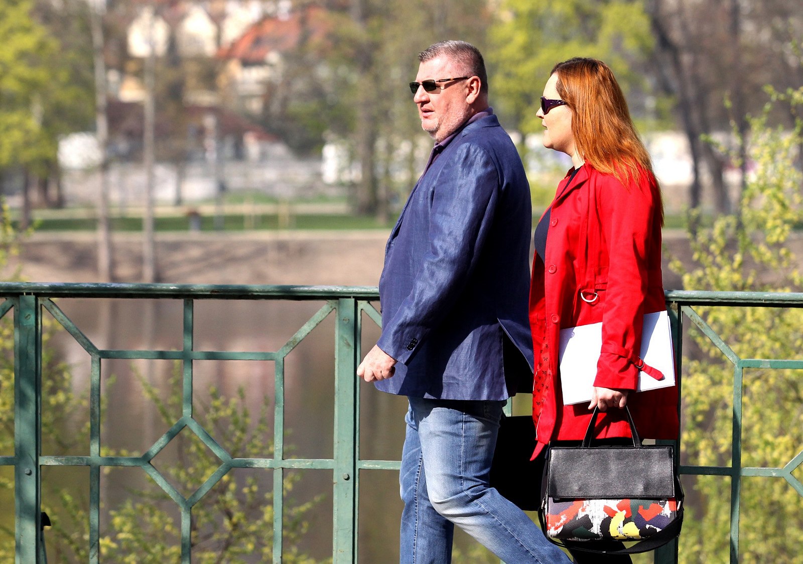 Ivo Rittig a jeho obhájkyn� Katarína Ko�iaková Obo�ová