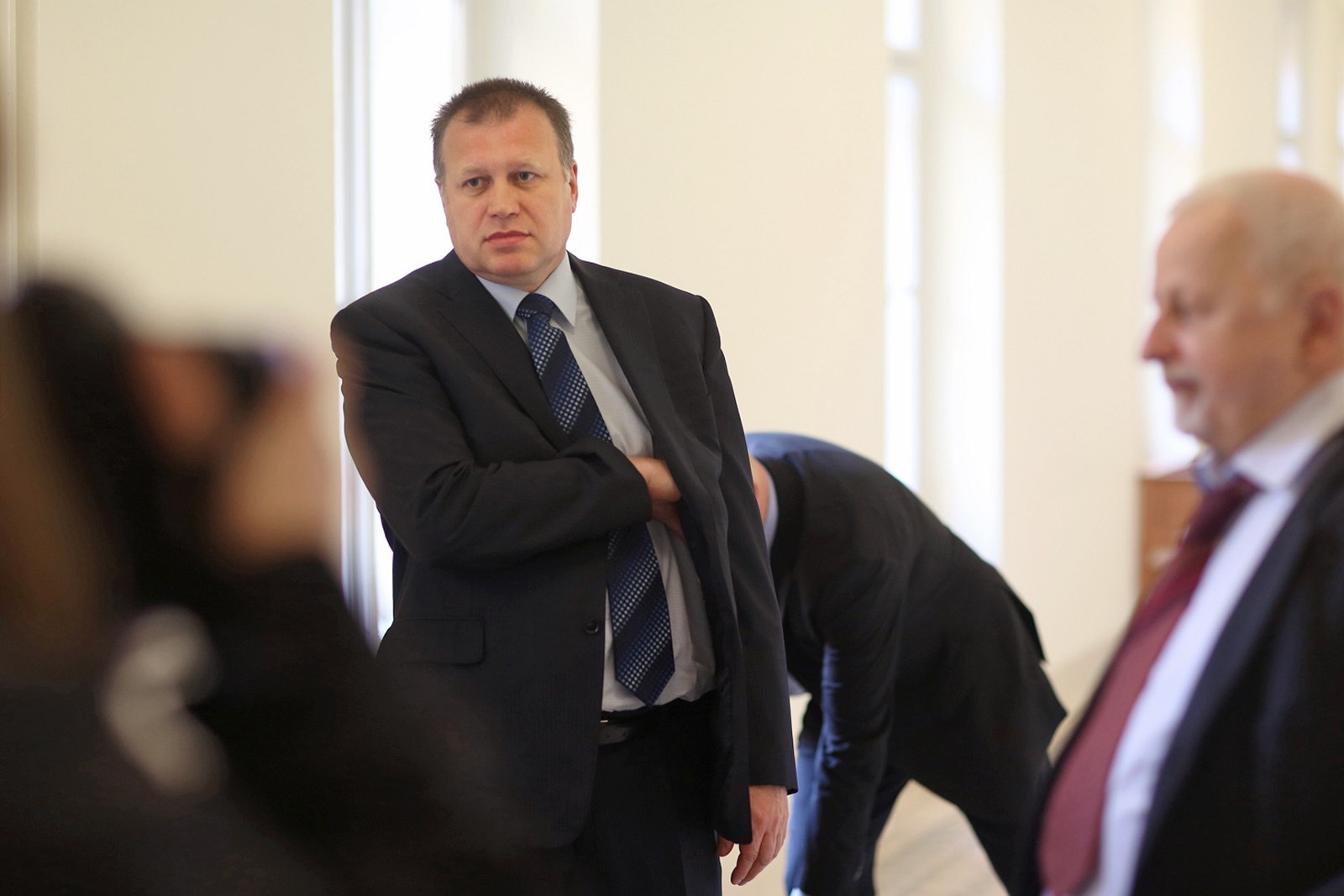 Exnám�stek ministra práce a sociálních v�cí Vladimír �i�ka (vlevo) p�ed