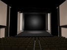 Návrh na promnu bývalého kina Hraniá v divadelní prostory poítá s vytrením...