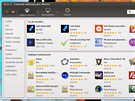 Aplikace mete vybírat v obchodu "Centrum softwaru pro Ubuntu", co je obdoba...